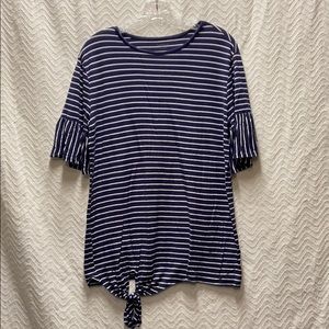 Motherhood Maternity navy blue size medium top